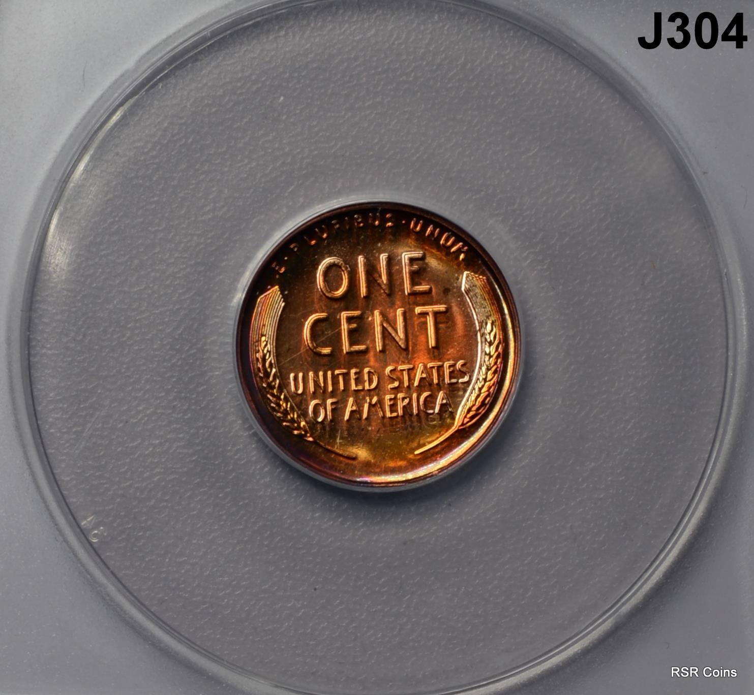 1941 ORIGINAL RARE PROOF SET ANACS CERTIFIED PF63 RB TO PF67 5 COIN SET! #J304