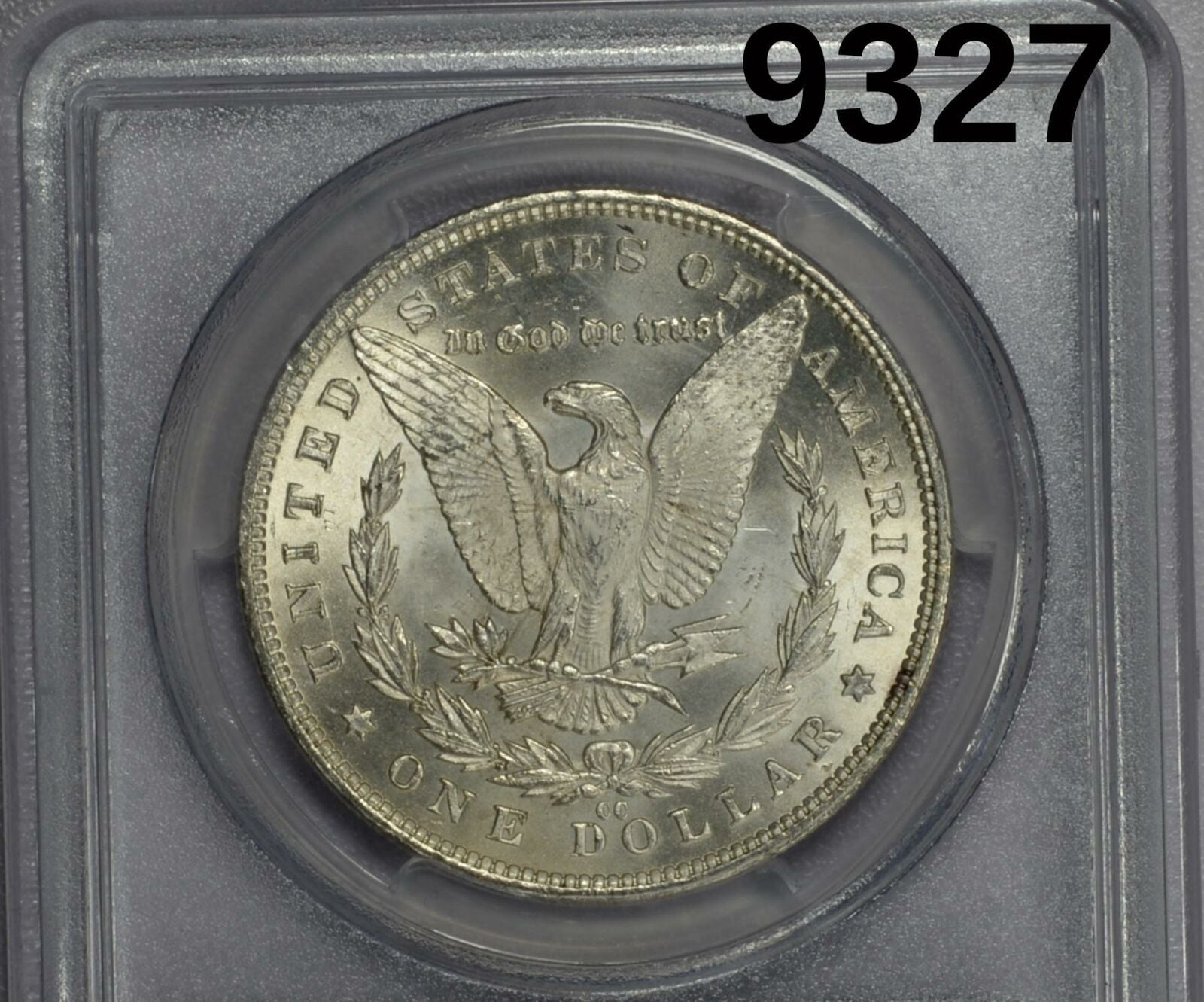 1881 CC MORGAN SILVER DOLLAR PCGS CERTIFIED MS65 FULL FROSTY WHITE!! #9327
