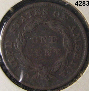 1835 LARGE CENT FINE PITTED #4283