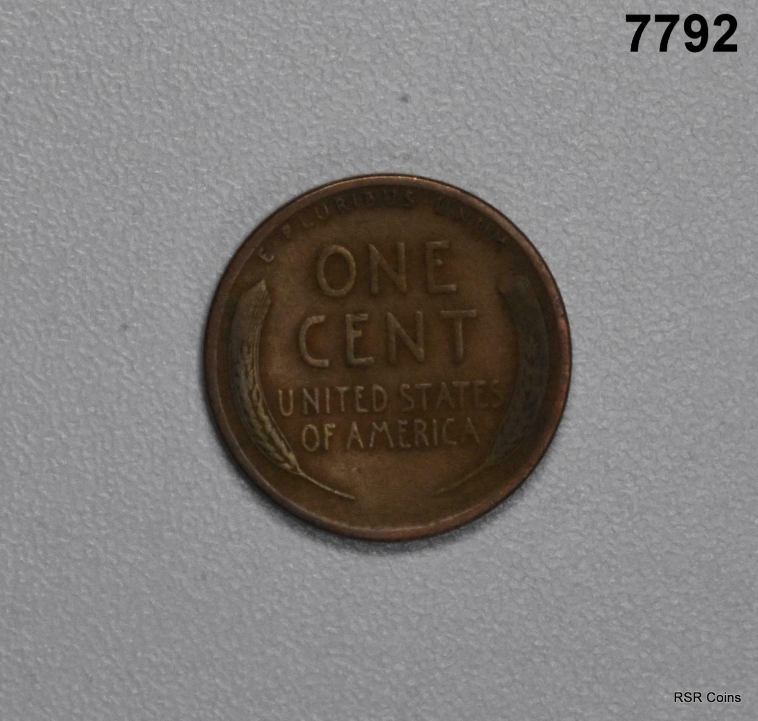 1911 D LINCOLN CENT VF #7792