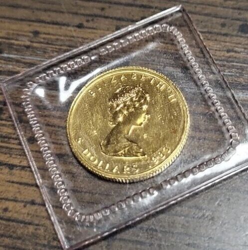 1983 Canada 1/10 oz Gold Maple Leaf Coin, only 224,000 mintage rare. #12314