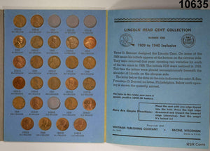G-VF EARLY LINCOLN STARTER COLLECTOR 60 COIN SET AS SHOWN SOME CLEANED#10635