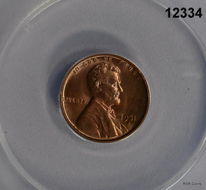 1931 S LINCOLN CENT ANACS CERTIFIED MS64 RB NICE! #12334