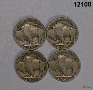 BETTER BUFFALO NICKELS: 1918 G, 1927 VF, 1938 D F! #12100