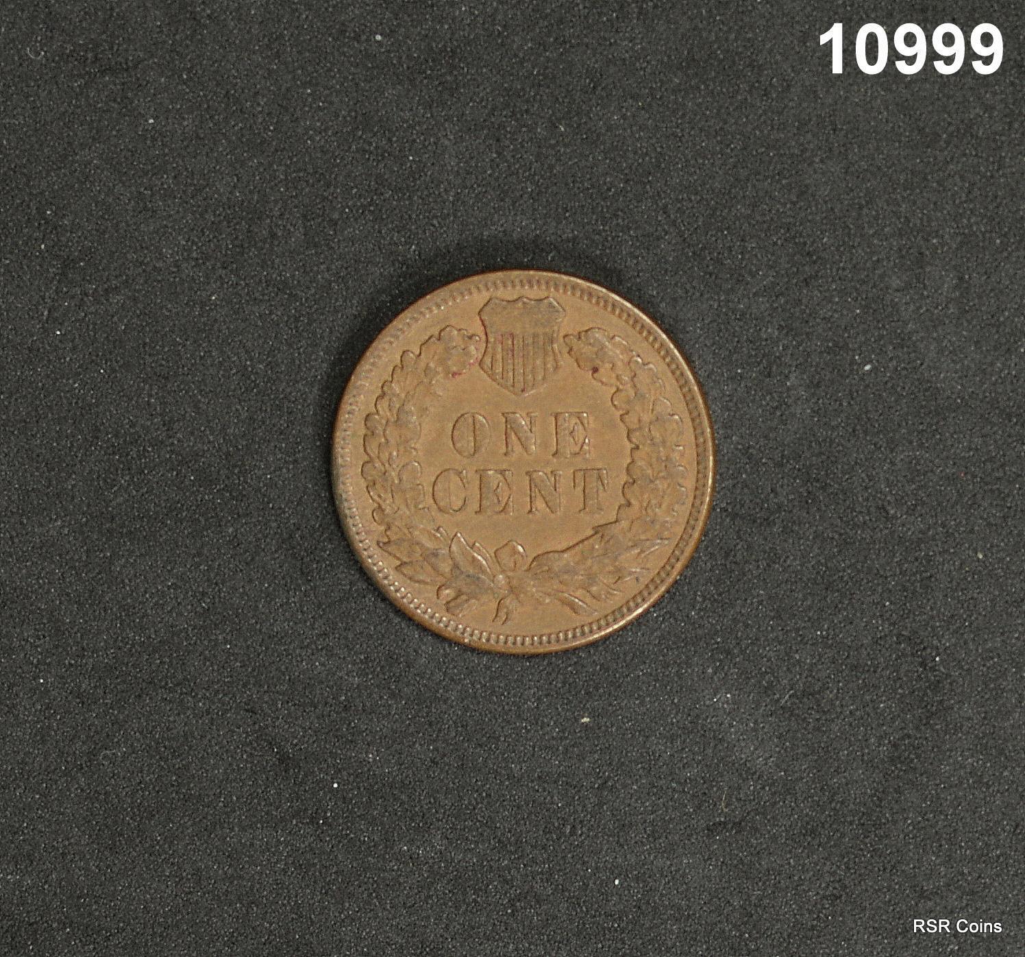 1909 INDIAN CENT AU! #10999