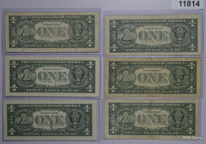 LOT OF 20 FEDERAL RESERVE STAR * NOTES CIRC-CU! #11814