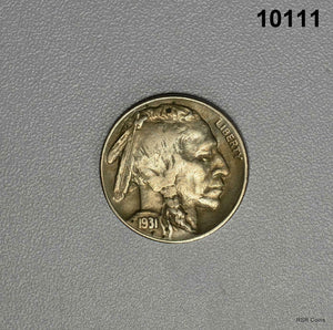 1931 S XF BUFFALO NICKEL NICE! #10111