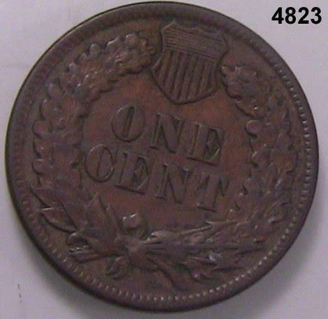 1887 INDIAN HEAD PENNY VERY FINE CHOCOLATE BROWN #4823