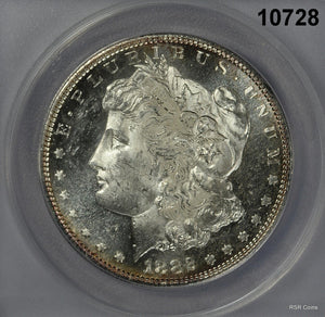 1882 S MORGAN SILVER DOLLAR ANACS CERTIFIED MS63 PL CAMEO!! #10728