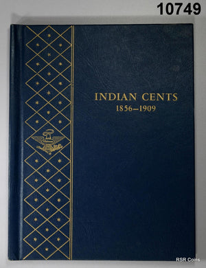INDIAN HEAD CENT SET 30 COINS G-VF IN ALBUM #10749