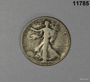 1938 D WALKING LIBERY HALF DOLLAR VF KEY DATE! #11785