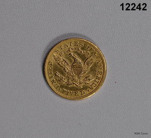1905 $5 GOLD LIBERTY AU! #12242