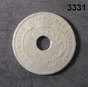 1919 BRITISH WEST AFRICA PENNY #3331