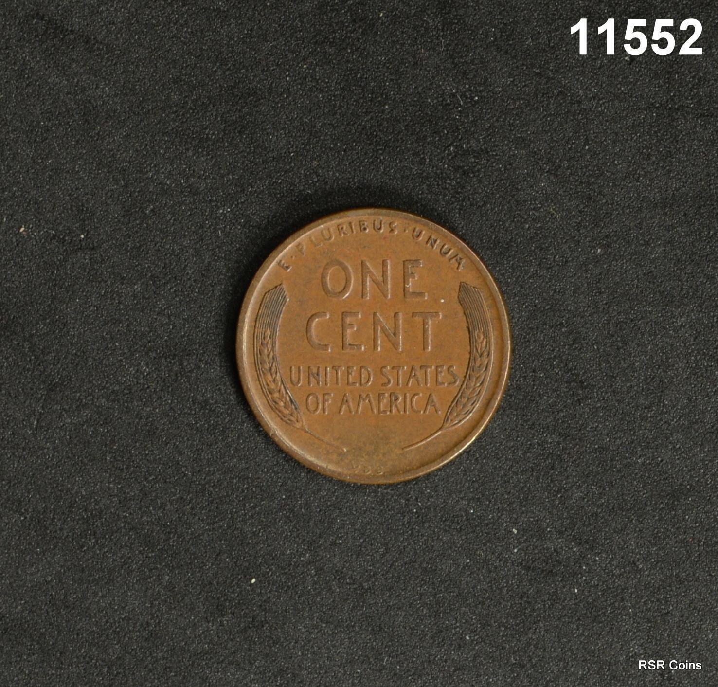 1909 VDB LINCOLN CENT XF++ #11552