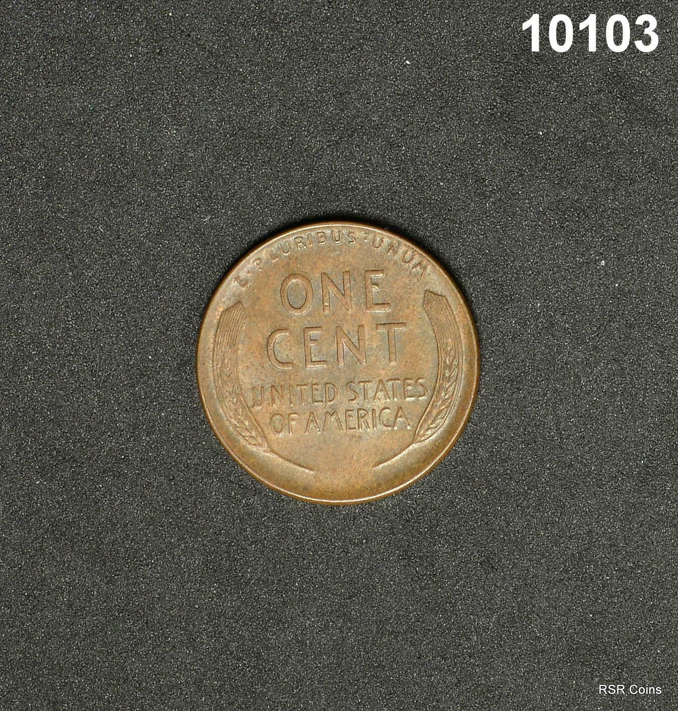 1931 D LINCOLN CENT XF+/AU #10103