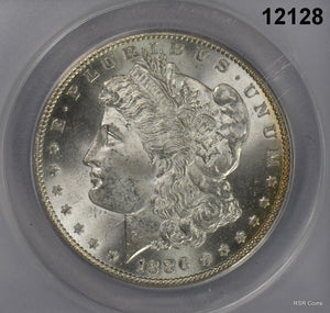 1886 MORGAN SILVER DOLLAR ANACS CERTIFIED MS64 WOW! #12128