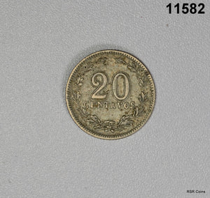1915 ARGENTINA 20 CENTAVOS #11582