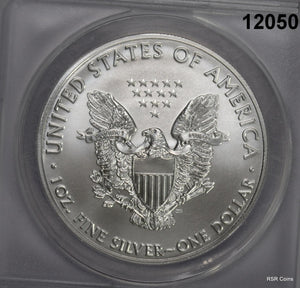 2021 S SILVER EAGLE ANACS CERTIFIED MS70 EMERGENCY PRODUCTION 1ST STRIKE! #12050
