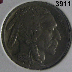 1921 INDIAN HEAD 5 CENT VF  #3911