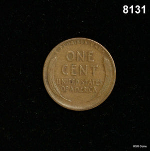 1920 D LINCOLN CENT SCARCE DATE! XF #8131