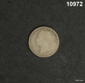 1894 NEWFOUNDLAND 10 CENTS G+! #10972