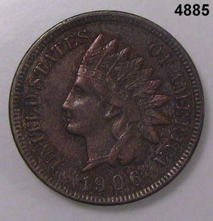 1906 INDIAN HEAD CENT NICE UNCIRCULATED CONDITION #4885
