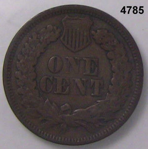1868 INDIAN HEAD PENNY FINE #4785