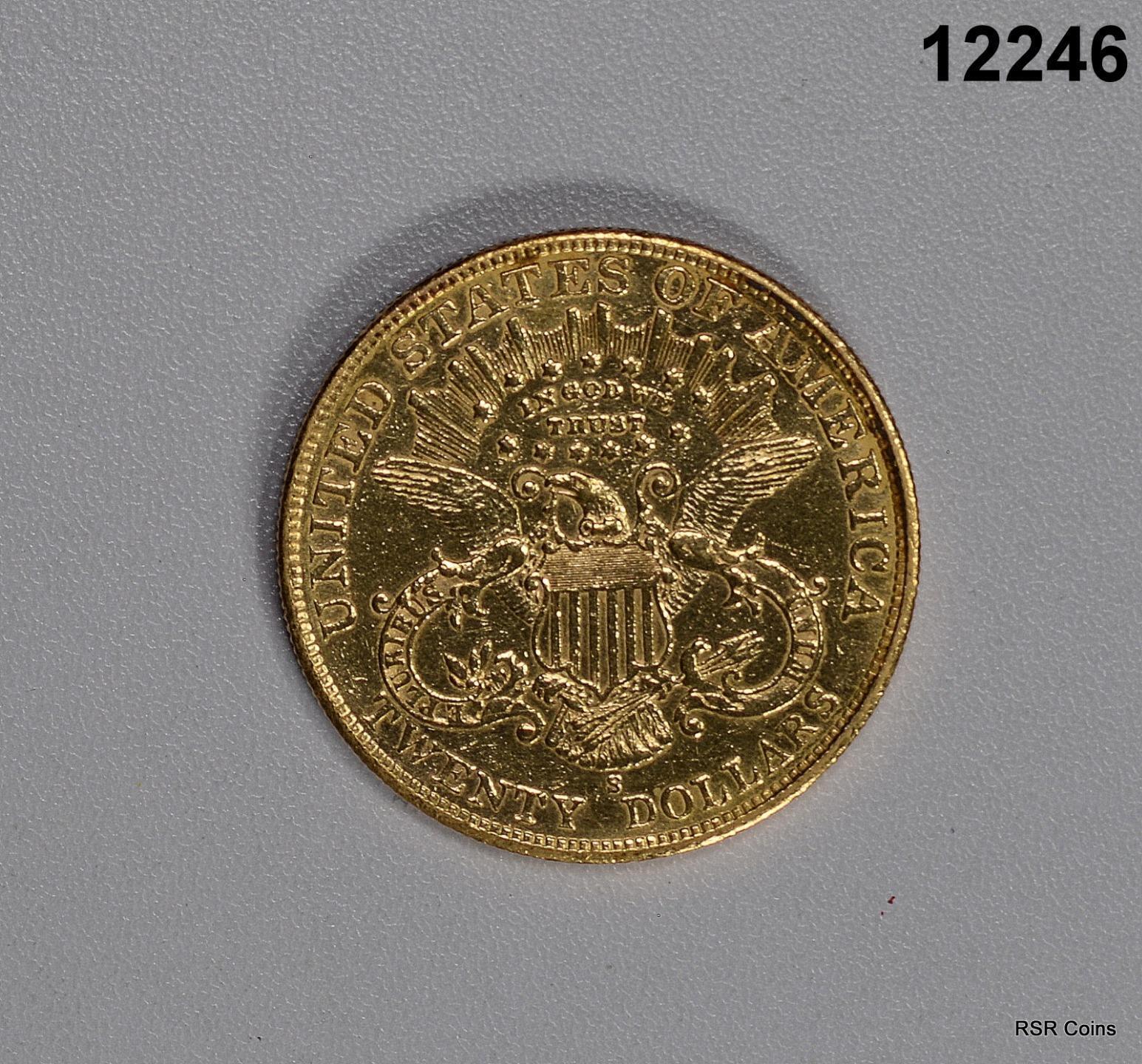 1901 S $20 GOLD LIBERTY #12246