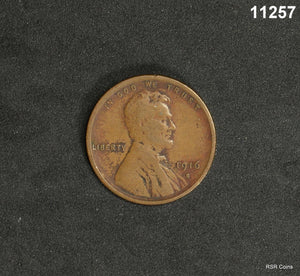 1916 S LINCOLN WHEAT PENNY XF #11257