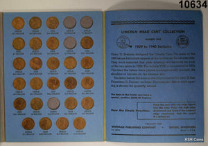 G-F EARLY LINCOLN STARTER COLLECTOR 69 COIN SET AS SHOWN SOME CLEANED#10634