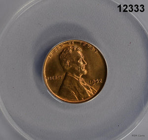 1932 LINCOLN CENT ANACS CERTIFIED MS64 RD #12333