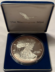 Washington Mint 1995 Eagle Half Pound 8 Ounces oz .999 Silver Round #12172