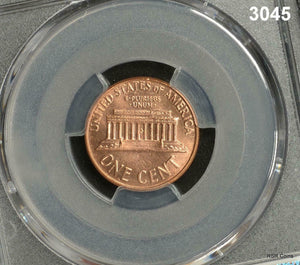 1962 D PCGS CERTIFIED MS 66 RD LINCOLN WHEAT PENNY! FLASHY LUSTER #3045