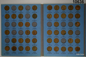 G-F EARLY LINCOLN STARTER COLLECTOR 71 COIN SET AS SHOWN FEW CORRODED #10636