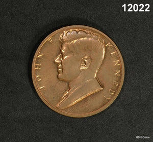 JFK INAUGURAL MEDAL 1961 #12022