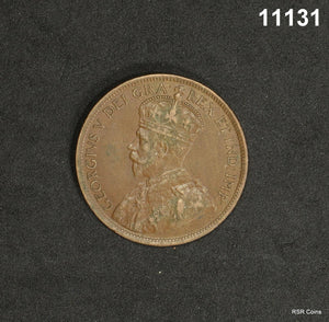 1916 CANADA LARGE CENT AU #11131