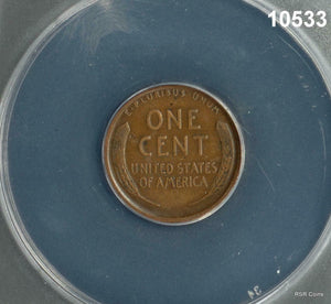 1913 D LINCOLN CENT ANACS CERTIFIED VF20! #10533