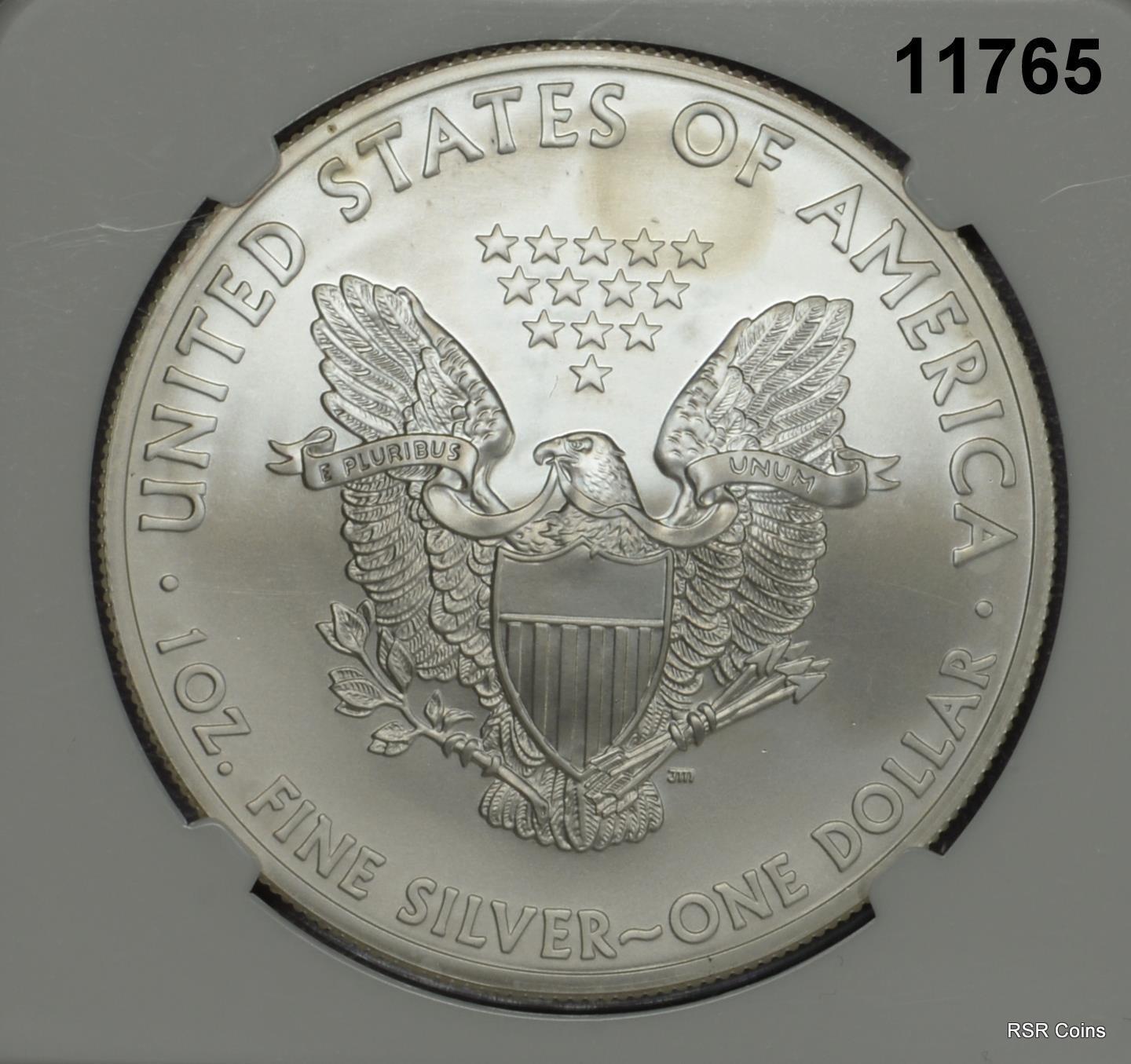 2014 W SILVER EAGLE $1 1ST RELEASES NGC CERTIFIED MS70 #11765