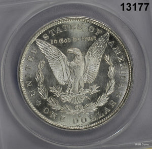 1879 S MORGAN SILVER DOLLAR ANACS CERTIFIED MS64 LOOKS MORE LIKE A GEM! #13177