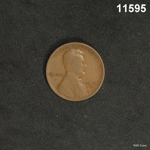 1910 S LINCOLN CENT SCARCE DATE! FINE! #11595