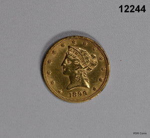 1899 P $10 GOLD LIBERTY EX JEWERLY #12244