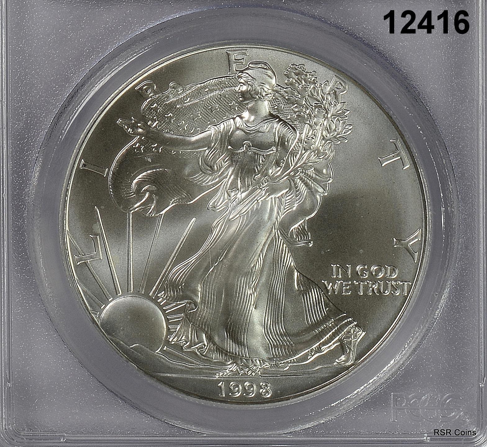 2018 S SILVER EAGLE PCGS CERTIFIED MS69 FIRST STRIKE FLAG RARE!! #12416