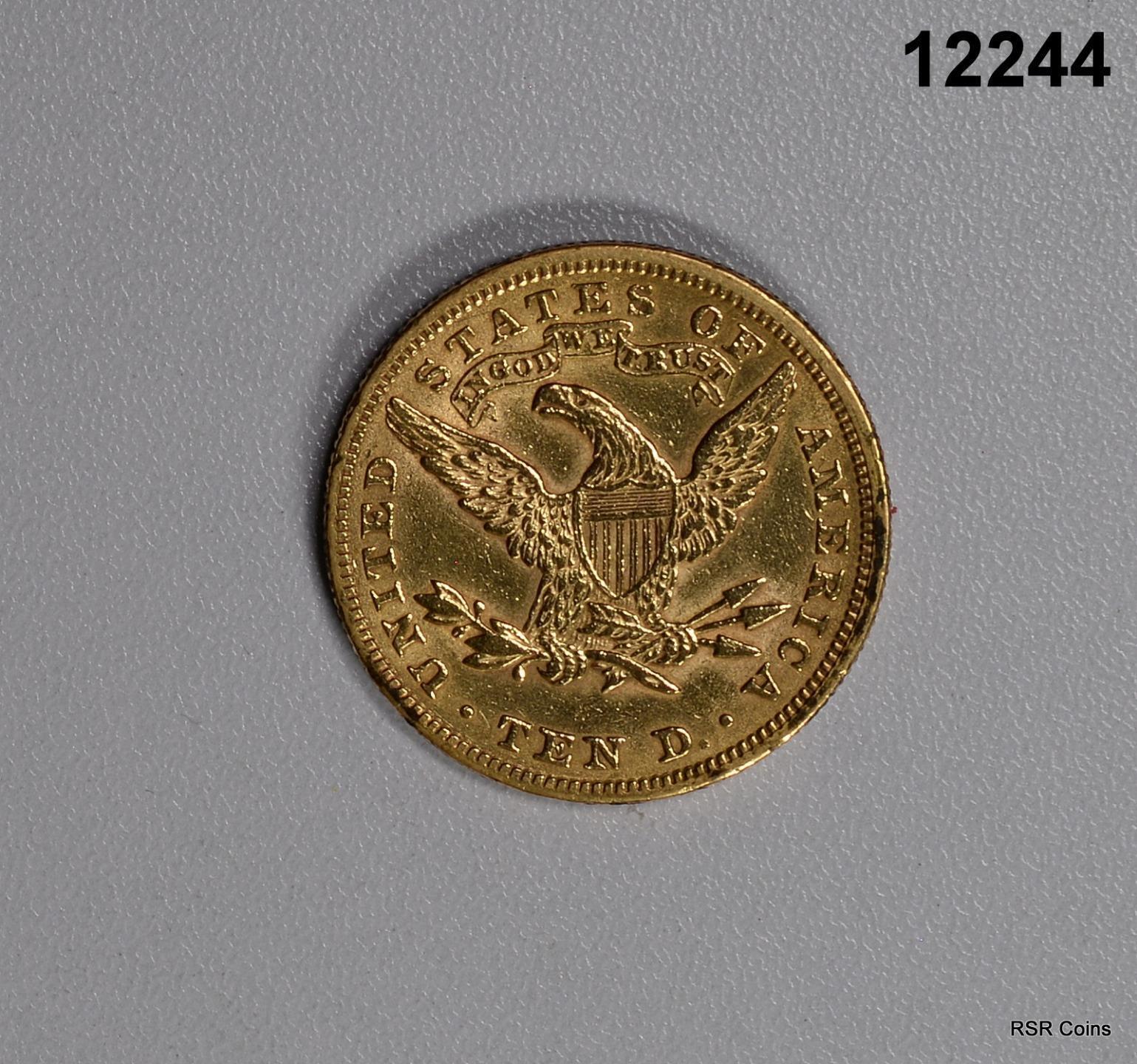 1899 P $10 GOLD LIBERTY EX JEWERLY #12244