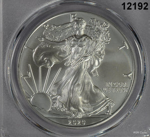 LOT OF 3 PCGS CERTIFIED MS70 PERFECT SILVER EAGLES 1ST STRIKE #12192