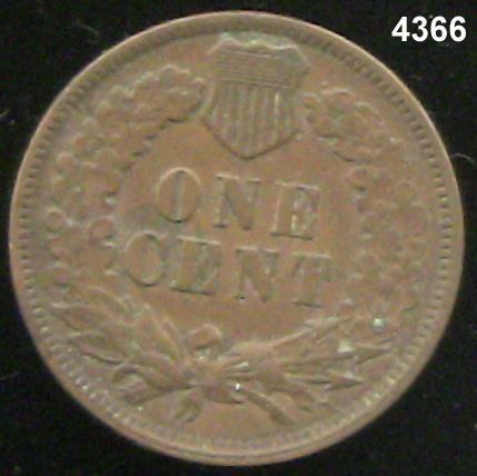 1890 INDIAN HEAD CENT XF+ #4366